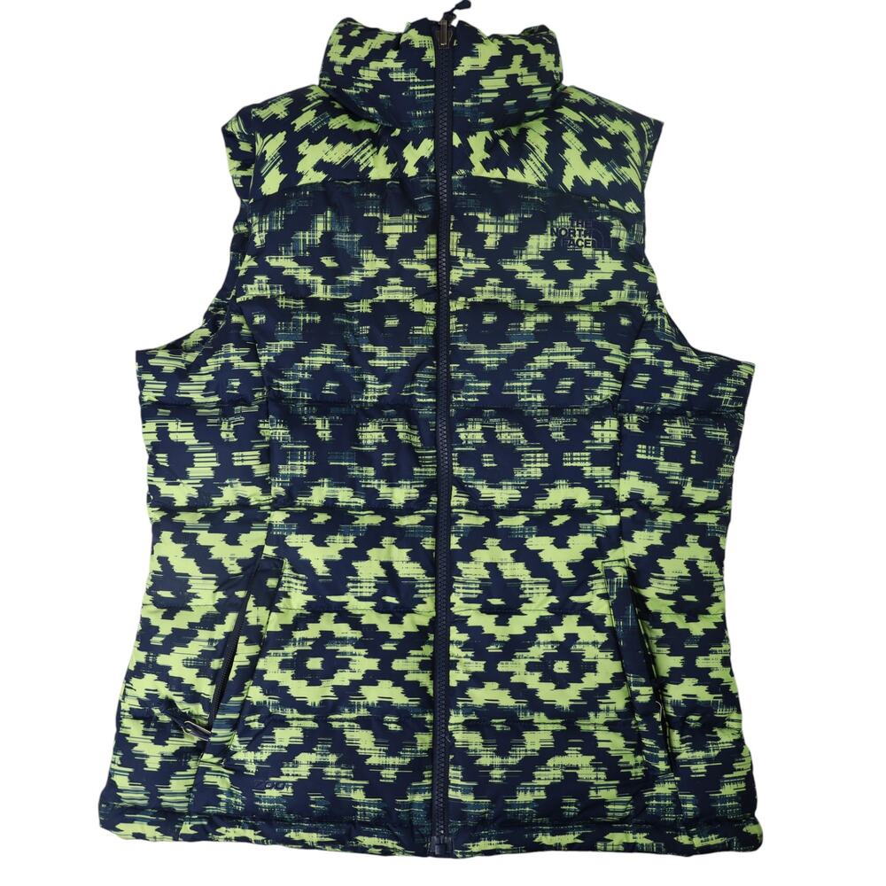 The North Face 700 Down Aztec Print Puffer Vest